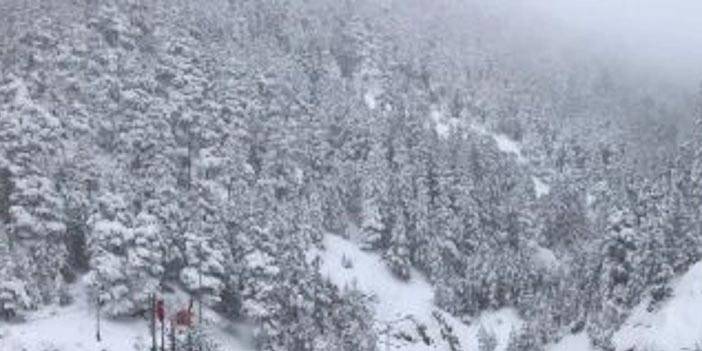 Zigana'dan kar manzaraları. 26 Ekim 2018 4