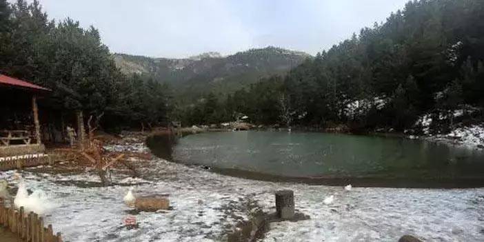 Zigana'dan kar manzaraları. 26 Ekim 2018 1