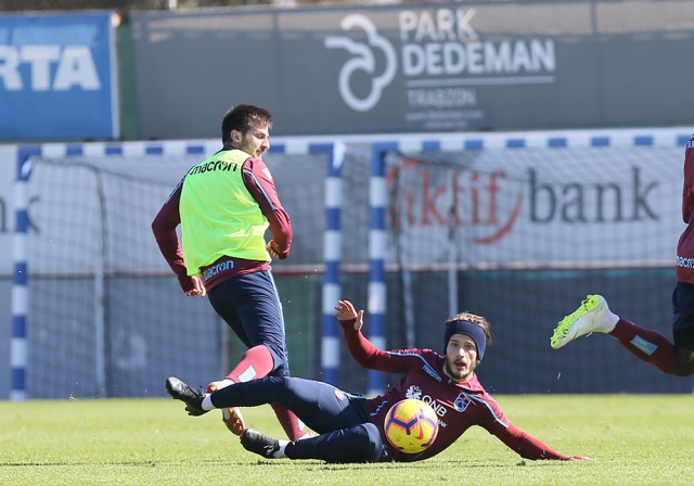 Trabzonspor'da Göztepe maçı hazılıkları sürüyor 6