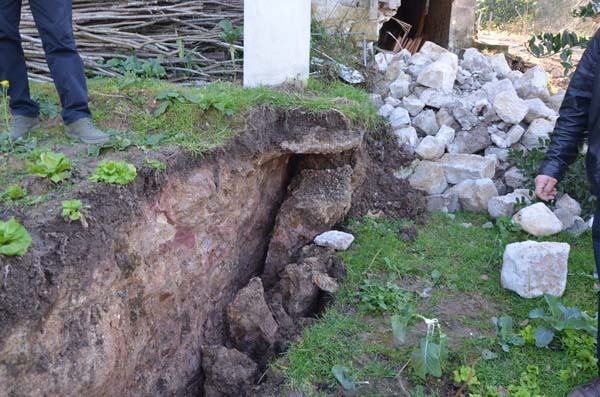 Ordu'da 7 ev boşaltıldı 3 ev risk altında 4