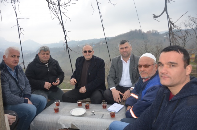 Üzüm asmasına kızdı ağacın tepesine kamelya yaptı 2