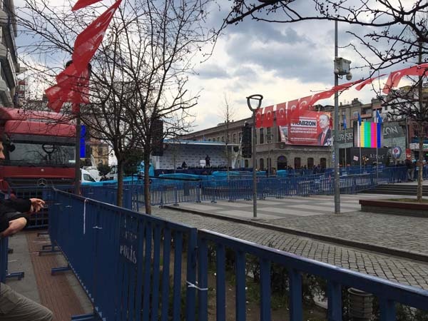 Trabzon'da Cumhurbaşkanı Erdoğan hazırlığı 20