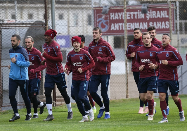 Trabzonspor'dan neşeli antrenman 18