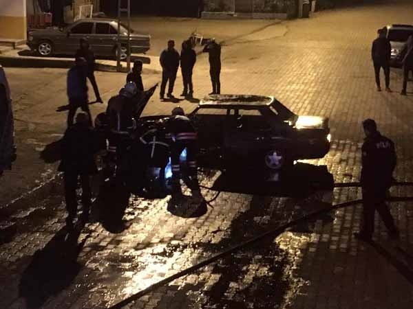 Trabzon İtfaiyesinin gece mesaisi 6