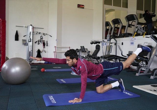Trabzonspor'un Antalyaspor maçı hazırlıkları devam ediyor 2