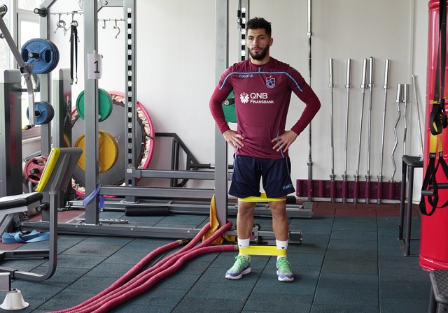 Trabzonspor'un Antalyaspor maçı hazırlıkları devam ediyor 6