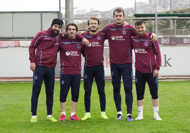 Trabzonspor'un Antalyaspor maçı hazırlıkları devam ediyor 9