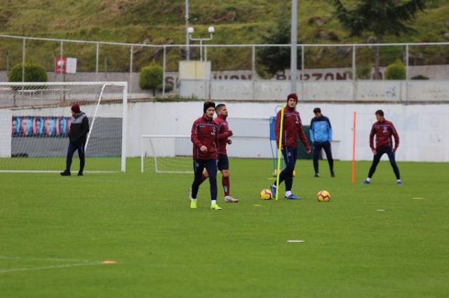 Trabzonspor'da bol eksikli idman 6