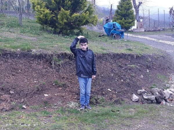 Heyelan nedeniyle evlere boşaltma kararı 6