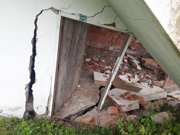 Heyelan nedeniyle evlere boşaltma kararı 3