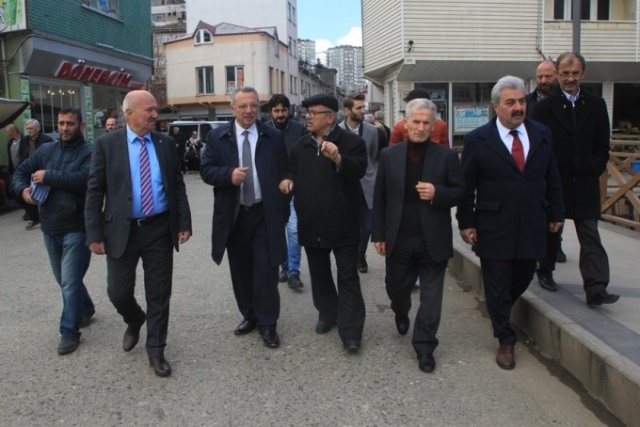 Şılbır Vakfıkebir'de miting yaptı, destek istedi 7