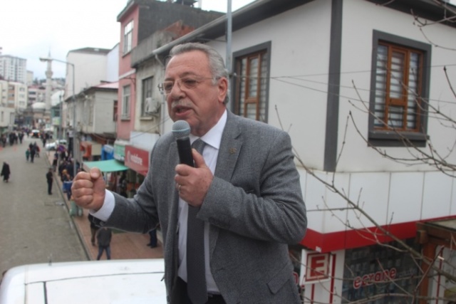 Şılbır Vakfıkebir'de miting yaptı, destek istedi 13