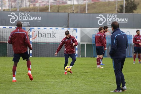 Trabzonspor Antalyaspor maçına hazırlanıyor 8
