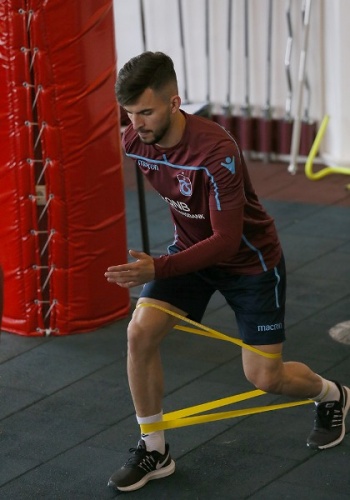 Trabzonspor Ünal Karaman yönetiminde Kuvvet çalışması yaptı. 9