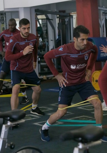 Trabzonspor Ünal Karaman yönetiminde Kuvvet çalışması yaptı. 16