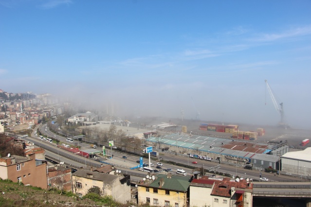 Trabzon'da sis var! 8