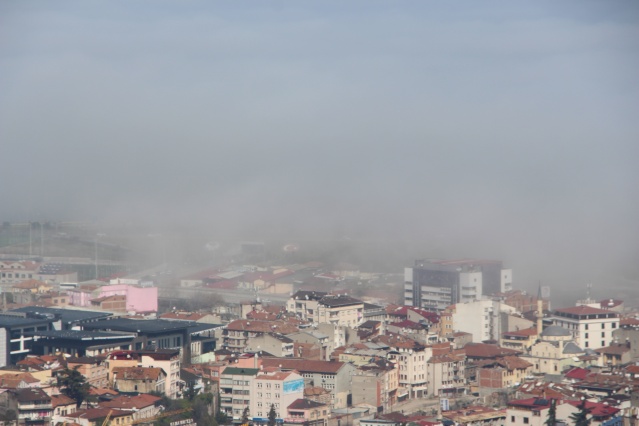 Trabzon'da sis var! 6