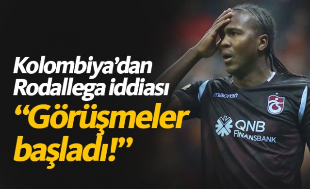 Kolombiya'dan Rodallega iddiası 1