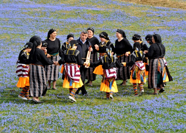 Kadıralak Yaylası bu yıl da maviye boyandı 8