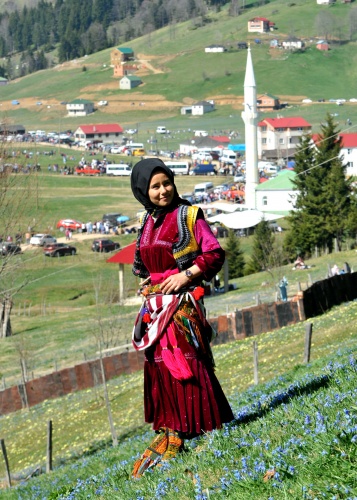 Kadıralak Yaylası bu yıl da maviye boyandı 3