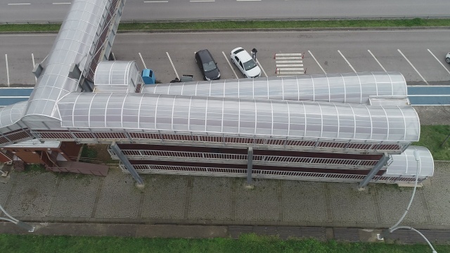 Trabzon'daki 3 katlı üst geçit dikkat çekiyor 7