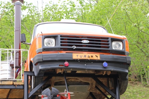 Kızları ağaçtan ev istedi o arabadan yaptı 15