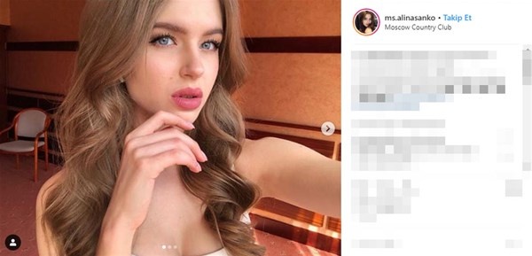 Rusya'nın en güzeli Alina Sanko oldu 3