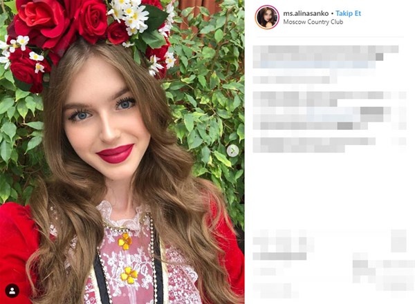 Rusya'nın en güzeli Alina Sanko oldu 9