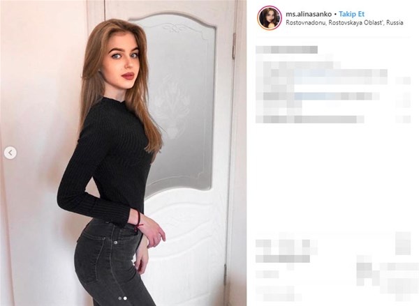 Rusya'nın en güzeli Alina Sanko oldu 2