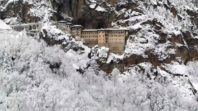 Sümela Manastırı'ndan büyüleyici kareler 8