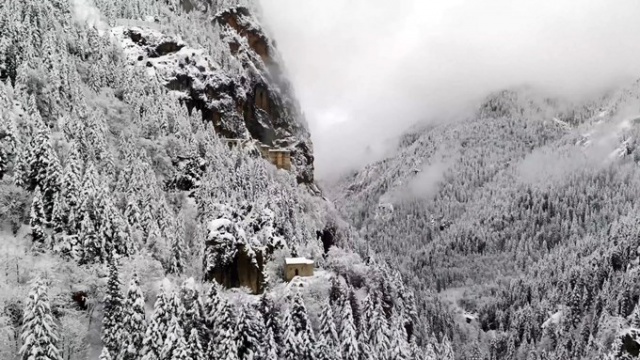 Sümela Manastırı'ndan büyüleyici kareler 6