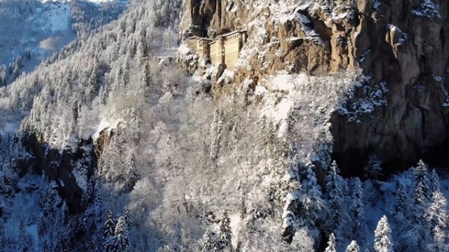 Sümela Manastırı'ndan büyüleyici kareler 7