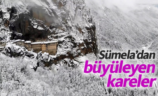 Sümela Manastırı'ndan büyüleyici kareler 1