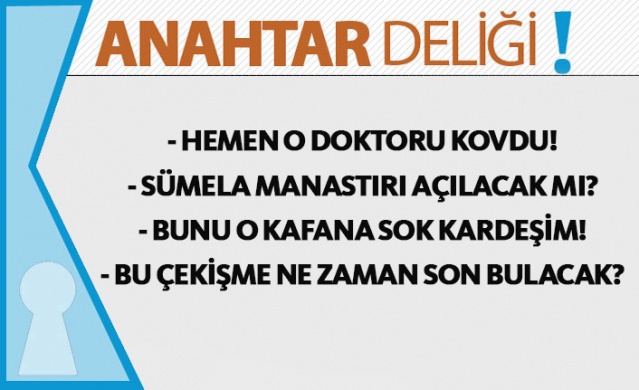 Anahtar Deliği 29.04.2019 1