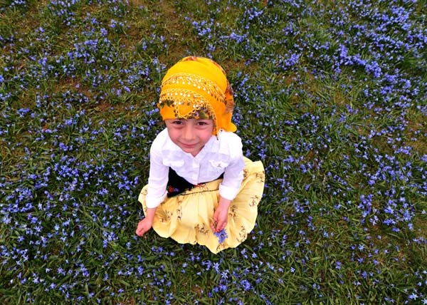 Trabzon'un Mor yaylasına ziyaretçi akını 6