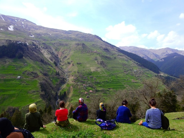 Dağcılar Vadideki cennete akın ettiler 2
