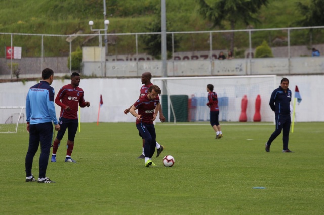 Trabzonspor, Kayserispor maçı hazırlıklarını sürdürdü - 02.05.2019 13