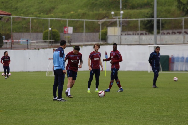 Trabzonspor, Kayserispor maçı hazırlıklarını sürdürdü - 02.05.2019 14