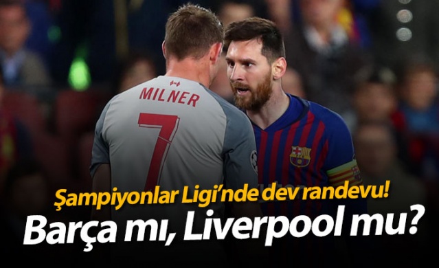 Şampiyonlar Ligi'nde dev randevu! 1