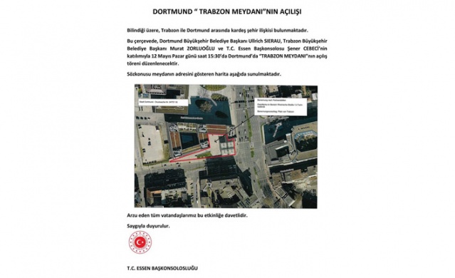 Dortmund'un göbeğine Trabzon meydanı 4