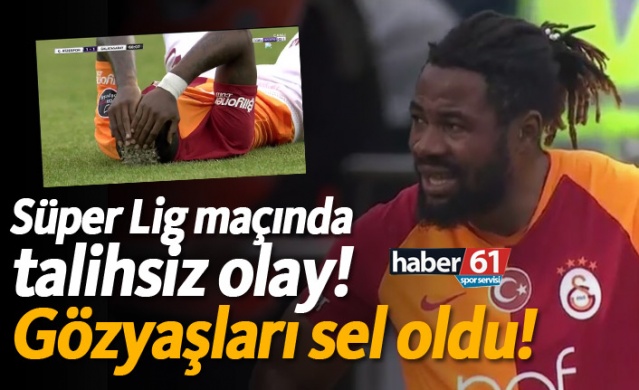 Süper Lig maçında talihsiz olay! 1