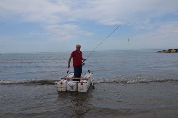 Balık tutma sevdası öyle bir şey yaptırdı ki 4