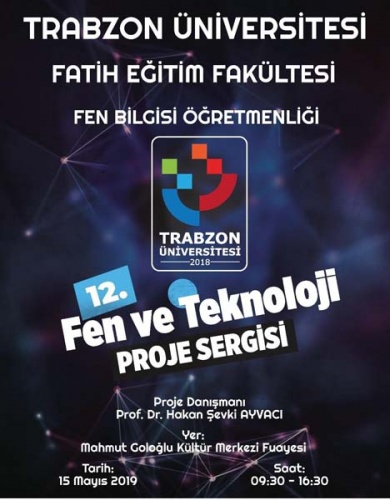 Trabzon’da 12. Fen ve Teknoloji proje sergisi açıldı 19