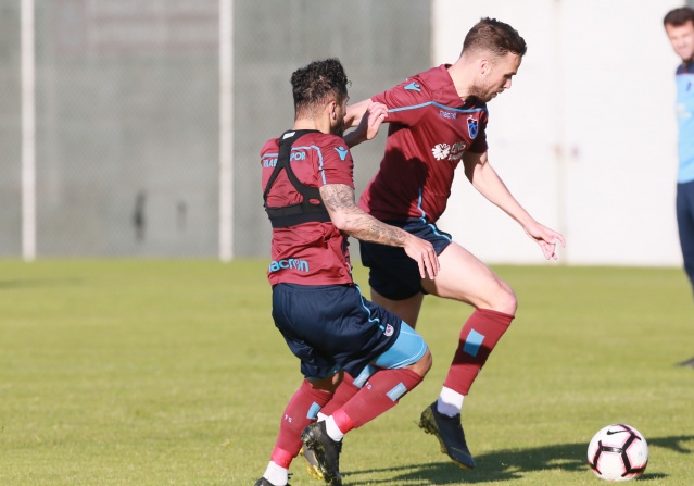 Trabzonspor, Beşiktaş maçı hazırlıklarını sürdürdü 2
