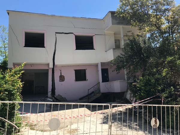 Ordu'da bir mahalle heyelan nedeniyle yok olma tehlikesi altında 4