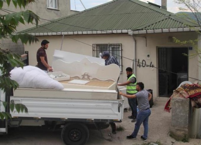 Heyelanın vurduğu mahallaye gözü yaşlı veda 2