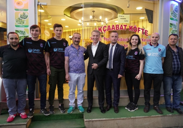 Başkan ve yönetim Vakfıkebir'de 14