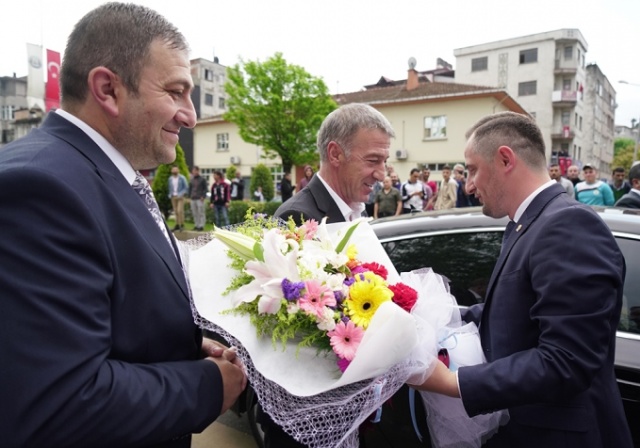 Başkan ve yönetim Vakfıkebir'de 7