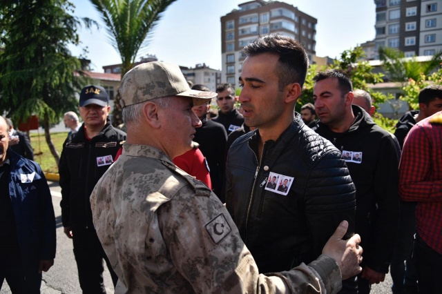 Trabzon şehitlerini uğurladı 4