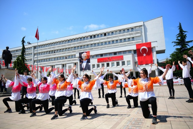 Trabzon’da 19 Mayıs böyle kutlandı! 5
